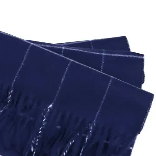 TZ Promise Herringbone Houndstooth Checked Pattern CasModazoneere Feel Classic Soft Luxurious Winter Scarf For Men Women - 3