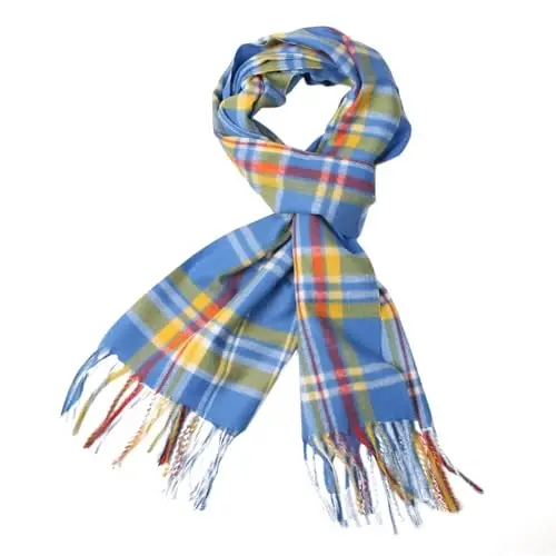 TZ Promise Herringbone Houndstooth Checked Pattern CasModazoneere Feel Classic Soft Luxurious Winter Scarf For Men Women 