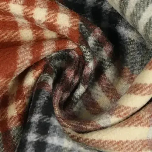 TZ Promise Herringbone Houndstooth Checked Pattern CasModazoneere Feel Classic Soft Luxurious Winter Scarf For Men Women - 5