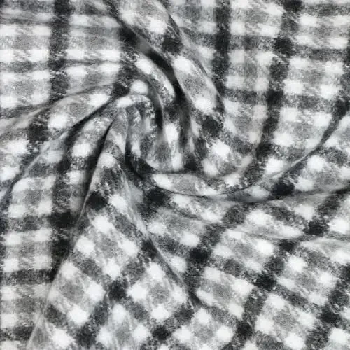 TZ Promise Herringbone Houndstooth Checked Pattern CasModazoneere Feel Classic Soft Luxurious Winter Scarf For Men Women - 4