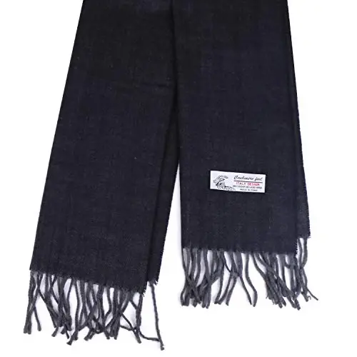 TZ Promise Herringbone Houndstooth Checked Pattern CasModazoneere Feel Classic Soft Luxurious Winter Scarf For Men Women - 2
