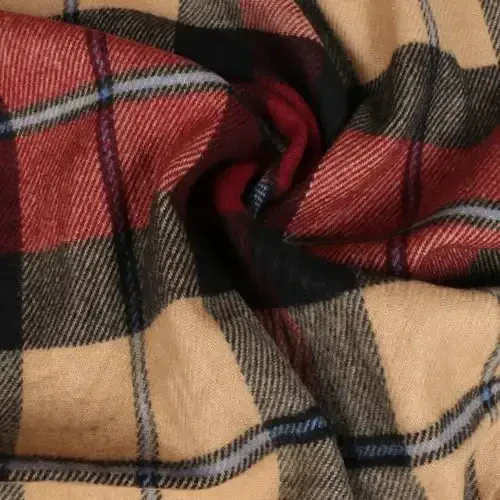 TZ Promise Herringbone Houndstooth Checked Pattern CasModazoneere Feel Classic Soft Luxurious Winter Scarf For Men Women - 4