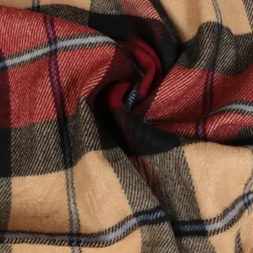 TZ Promise Herringbone Houndstooth Checked Pattern CasModazoneere Feel Classic Soft Luxurious Winter Scarf For Men Women - 4