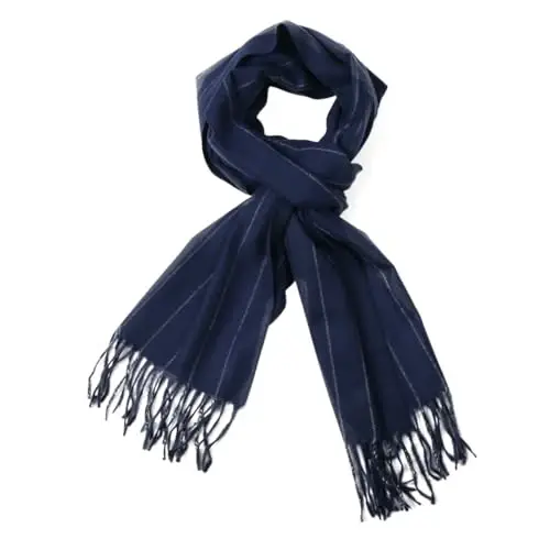 TZ Promise Herringbone Houndstooth Checked Pattern CasModazoneere Feel Classic Soft Luxurious Winter Scarf For Men Women - TZ