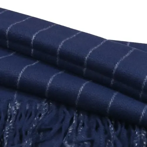 TZ Promise Herringbone Houndstooth Checked Pattern CasModazoneere Feel Classic Soft Luxurious Winter Scarf For Men Women - 4