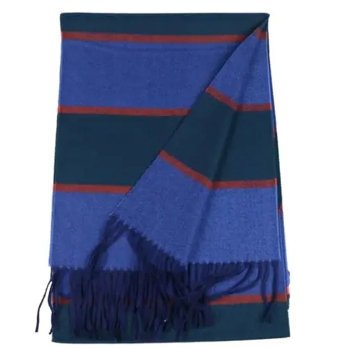 TZ Promise Herringbone Houndstooth Checked Pattern CasModazoneere Feel Classic Soft Luxurious Winter Scarf For Men Women - TZ (1)