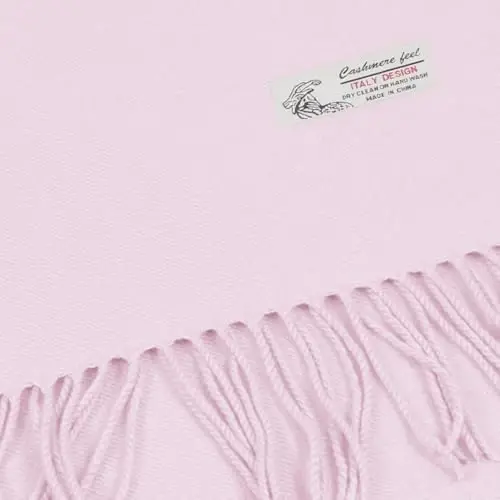 TZ Promise Plain Solid Color CasModazoneere Feel Classic Soft Luxurious Winter Scarf For Men Women - TZ (1)