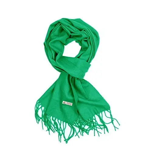 TZ Promise Plain Solid Color CasModazoneere Feel Classic Soft Luxurious Winter Scarf For Men Women 