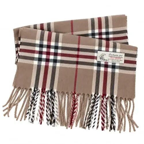 TZ Promise Unisex Tartan Plaid CasModazoneere Feel Winter Christmas Warm Scarf | 20+ Colors,72 x 12 inches+3 inches Fringes,Cold Weather Accessories,Christmas Gift,Soft Lightweight,Men or Women - 3