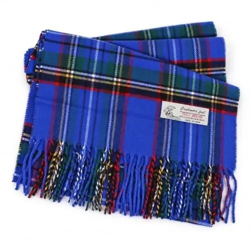 TZ Promise Unisex Tartan Plaid CasModazoneere Feel Winter Christmas Warm Scarf | 20+ Colors,72 x 12 inches+3 inches Fringes,Cold Weather Accessories,Christmas Gift,Soft Lightweight,Men or Women - 3