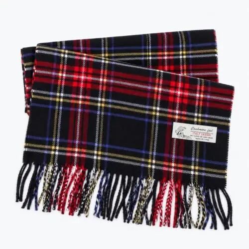 TZ Promise Unisex Tartan Plaid CasModazoneere Feel Winter Christmas Warm Scarf | 20+ Colors,72 x 12 inches+3 inches Fringes,Cold Weather Accessories,Christmas Gift,Soft Lightweight,Men or Women - TZ (1)