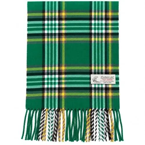 TZ Promise Unisex Tartan Plaid CasModazoneere Feel Winter Christmas Warm Scarf | 20+ Colors,72 x 12 inches+3 inches Fringes,Cold Weather Accessories,Christmas Gift,Soft Lightweight,Men or Women - TZ (1)