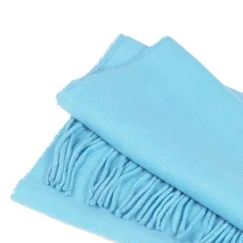 TZ Promise Unisex Winter Scarf Solid Color CasModazoneere Feel Long Warm | 30+ Solid Colors,72 x 12 inches+3 inches Fringes,Men or Women,Cold Weather Accessories,Christmas Gift,Soft Warm Lightweigh - 4