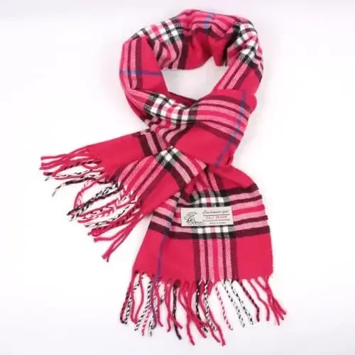 TZ Promise Tartan Plaid CasModazoneere Feel Classic Soft Luxurious Winter Scarf For Men Women - 2