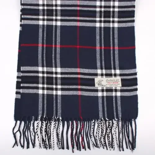 TZ Promise Tartan Plaid CasModazoneere Feel Classic Soft Luxurious Winter Scarf For Men Women - 4