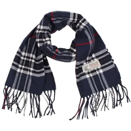 TZ Promise Tartan Plaid CasModazoneere Feel Classic Soft Luxurious Winter Scarf For Men Women 