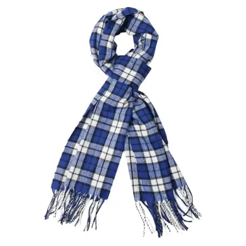 TZ Promise Herringbone Houndstooth Checked Pattern CasModazoneere Feel Classic Soft Luxurious Winter Scarf For Men Women - 1