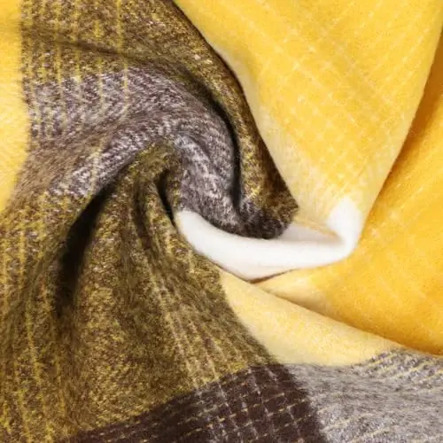 TZ Promise Herringbone Houndstooth Checked Pattern CasModazoneere Feel Classic Soft Luxurious Winter Scarf For Men Women - 2