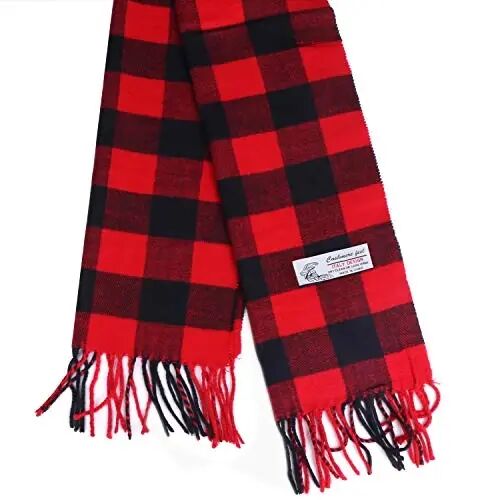 TZ Promise Herringbone Houndstooth Checked Pattern CasModazoneere Feel Classic Soft Luxurious Winter Scarf For Men Women - TZ (1)