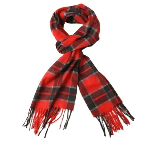 TZ Promise Herringbone Houndstooth Checked Pattern CasModazoneere Feel Classic Soft Luxurious Winter Scarf For Men Women 