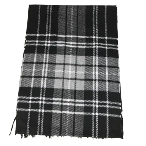 TZ Promise Herringbone Houndstooth Checked Pattern CasModazoneere Feel Classic Soft Luxurious Winter Scarf For Men Women - 6