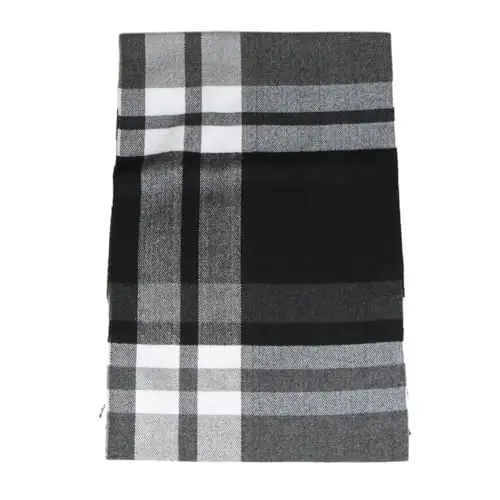 TZ Promise Herringbone Houndstooth Checked Pattern CasModazoneere Feel Classic Soft Luxurious Winter Scarf For Men Women - 2