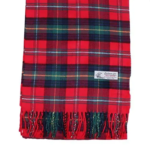 TZ Promise Herringbone Houndstooth Checked Pattern CasModazoneere Feel Classic Soft Luxurious Winter Scarf For Men Women - 2