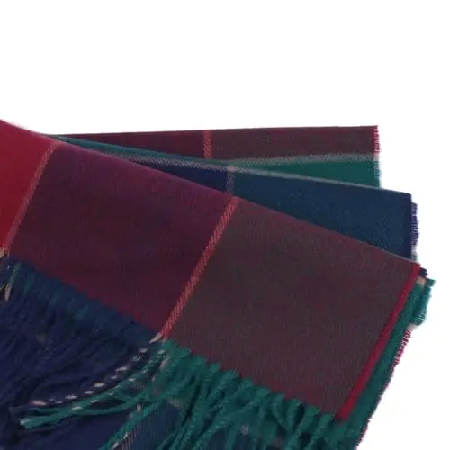 TZ Promise Herringbone Houndstooth Checked Pattern CasModazoneere Feel Classic Soft Luxurious Winter Scarf For Men Women - 3