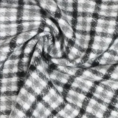 TZ Promise Herringbone Houndstooth Checked Pattern CasModazoneere Feel Classic Soft Luxurious Winter Scarf For Men Women - 4