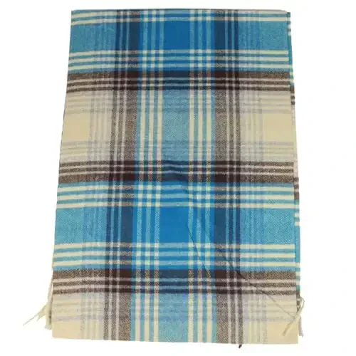 TZ Promise Herringbone Houndstooth Checked Pattern CasModazoneere Feel Classic Soft Luxurious Winter Scarf For Men Women - 6