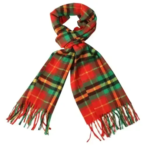 TZ Promise Herringbone Houndstooth Checked Pattern CasModazoneere Feel Classic Soft Luxurious Winter Scarf For Men Women - 1