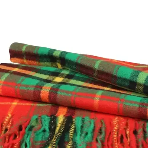 TZ Promise Herringbone Houndstooth Checked Pattern CasModazoneere Feel Classic Soft Luxurious Winter Scarf For Men Women - 4