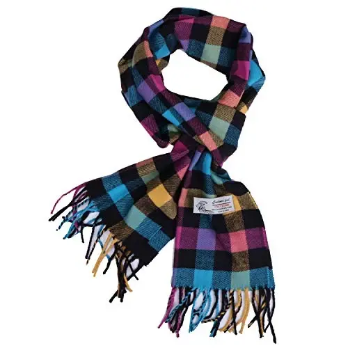 TZ Promise Herringbone Houndstooth Checked Pattern CasModazoneere Feel Classic Soft Luxurious Winter Scarf For Men Women - MODAZONE