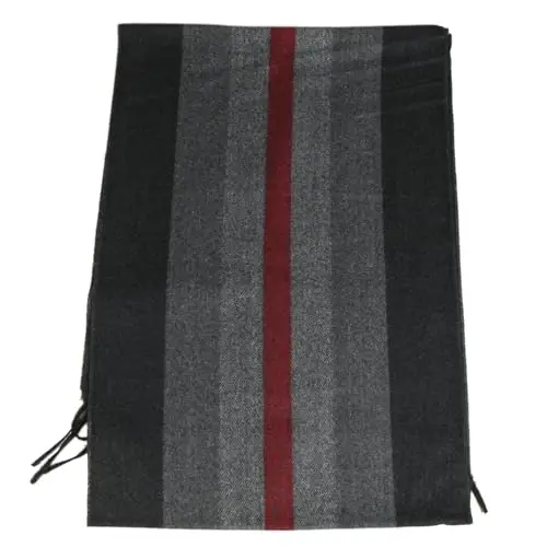 TZ Promise Herringbone Houndstooth Checked Pattern CasModazoneere Feel Classic Soft Luxurious Winter Scarf For Men Women - TZ (1)