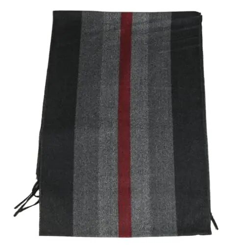 TZ Promise Herringbone Houndstooth Checked Pattern CasModazoneere Feel Classic Soft Luxurious Winter Scarf For Men Women - 2