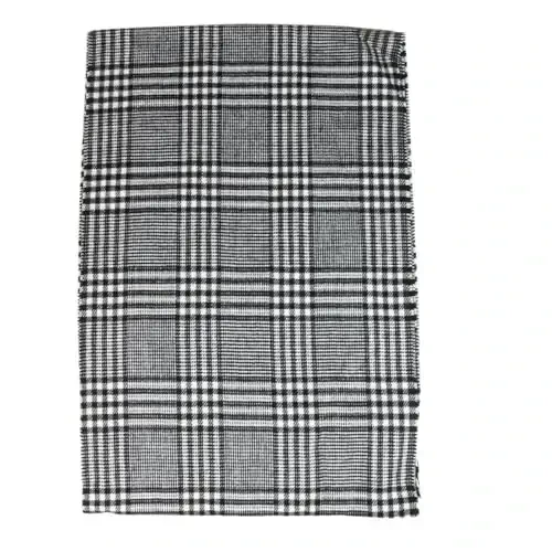 TZ Promise Herringbone Houndstooth Checked Pattern CasModazoneere Feel Classic Soft Luxurious Winter Scarf For Men Women - 2