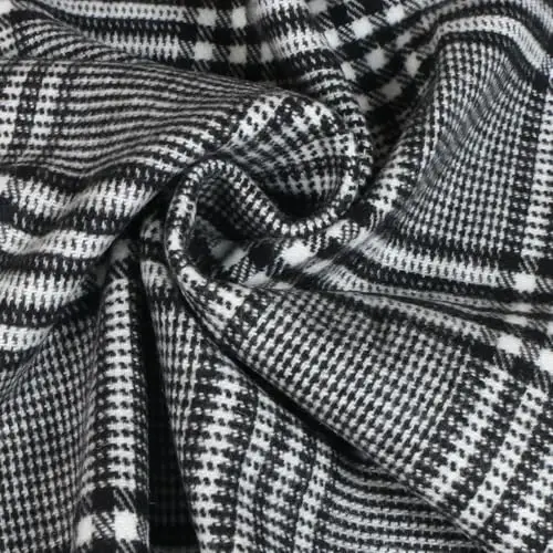 TZ Promise Herringbone Houndstooth Checked Pattern CasModazoneere Feel Classic Soft Luxurious Winter Scarf For Men Women - 4