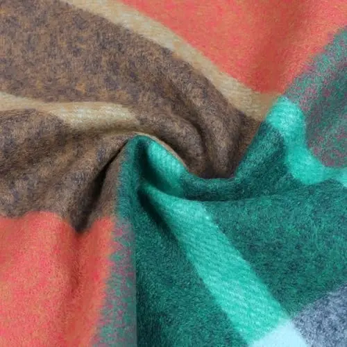 TZ Promise Herringbone Houndstooth Checked Pattern CasModazoneere Feel Classic Soft Luxurious Winter Scarf For Men Women - 4