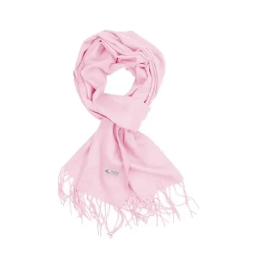 TZ Promise Plain Solid Color CasModazoneere Feel Classic Soft Luxurious Winter Scarf For Men Women - 1