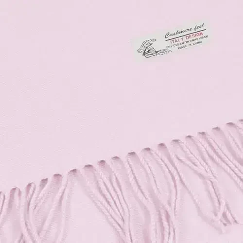 TZ Promise Plain Solid Color CasModazoneere Feel Classic Soft Luxurious Winter Scarf For Men Women - MODAZONE (1)