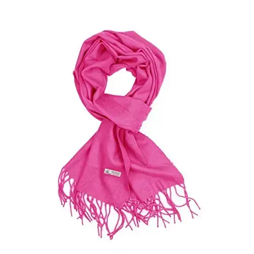 TZ Promise Plain Solid Color CasModazoneere Feel Classic Soft Luxurious Winter Scarf For Men Women - MODAZONE