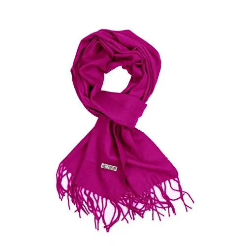 TZ Promise Plain Solid Color CasModazoneere Feel Classic Soft Luxurious Winter Scarf For Men Women - TZ
