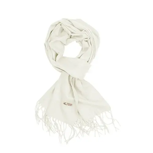 TZ Promise Plain Solid Color CasModazoneere Feel Classic Soft Luxurious Winter Scarf For Men Women - 1