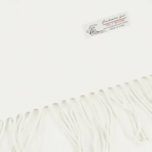 TZ Promise Plain Solid Color CasModazoneere Feel Classic Soft Luxurious Winter Scarf For Men Women - 2