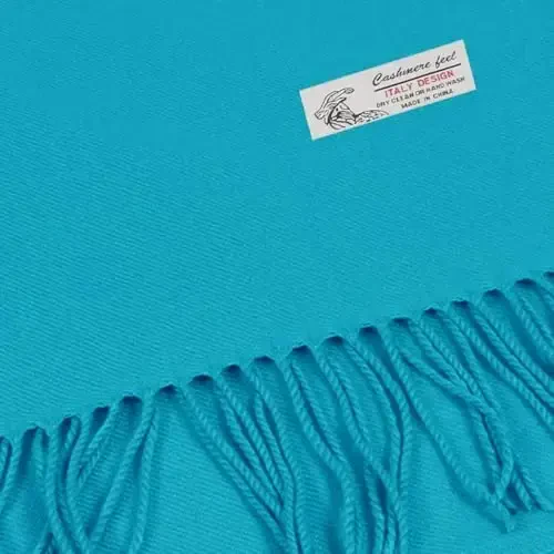 TZ Promise Plain Solid Color CasModazoneere Feel Classic Soft Luxurious Winter Scarf For Men Women - MODAZONE (1)