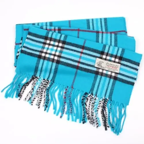 TZ Promise Tartan Plaid CasModazoneere Feel Classic Soft Luxurious Winter Scarf For Men Women - 3