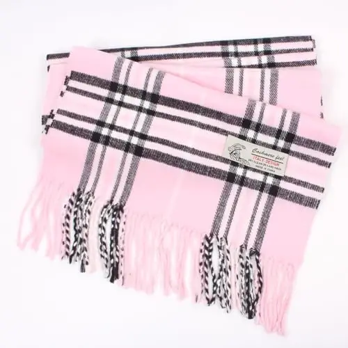 TZ Promise Tartan Plaid CasModazoneere Feel Classic Soft Luxurious Winter Scarf For Men Women - 3