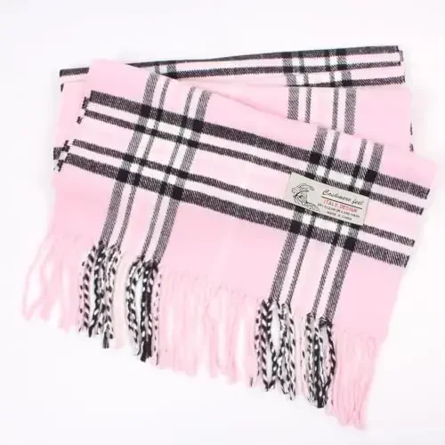 TZ Promise Tartan Plaid CasModazoneere Feel Classic Soft Luxurious Winter Scarf For Men Women - 3