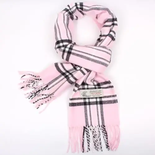 TZ Promise Tartan Plaid CasModazoneere Feel Classic Soft Luxurious Winter Scarf For Men Women - MODAZONE (1)