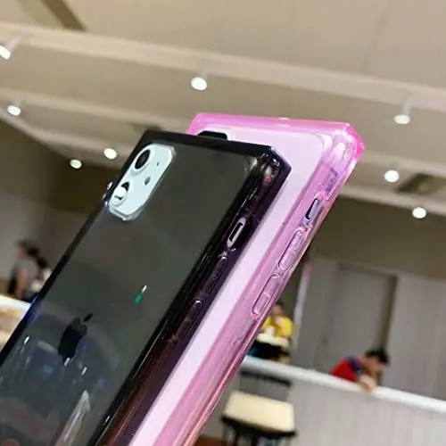 Tzomsze Case for iPhone 11,Clear iPhone 11 Cases Reinforced Corners TPU Cushion,Crystal Clear Slim Cover Shock Absorption TPU Silicone Case for iPhone 11 6.1 inch (2019)-Pink - 4